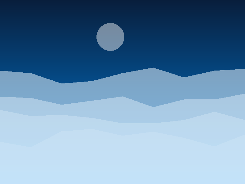 Réalisation 2 : illustration abstraite en bandes violettes
